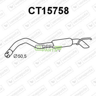 Tłumik CITROËN - 1609043080  
