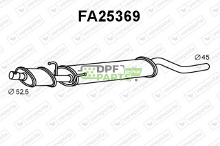 Tłumik FIAT - 46519640