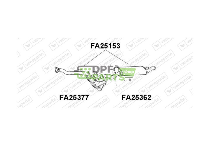 Tłumik FIAT - 7737478