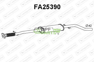 Tłumik FIAT - 16757982 46757979 46788949