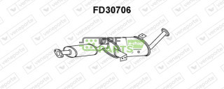 Tłumik FORD / NISSAN - 1953186 1960321 201000F050