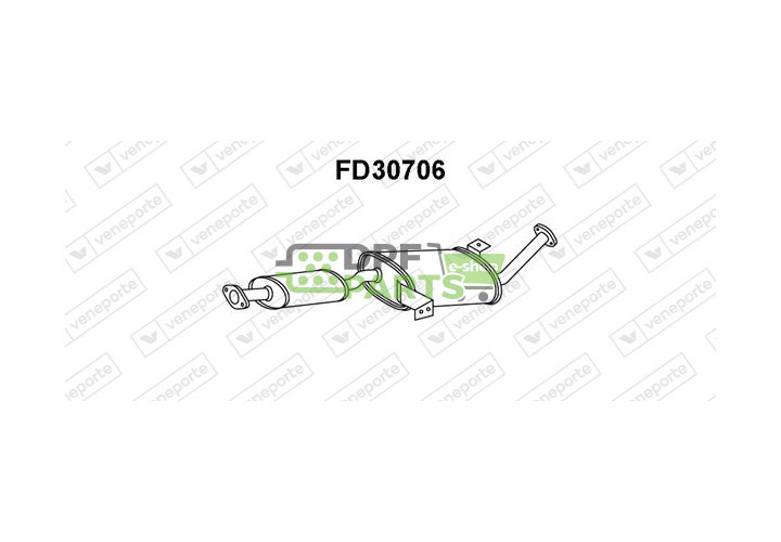 Tlumič FORD / NISSAN - 1953186 1960321 201000F050