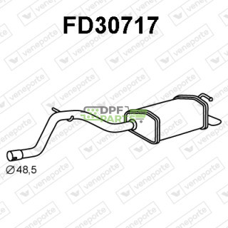 Tlumič FORD - 1117834 1125644 1205643