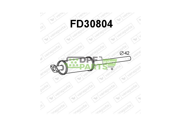 Tłumik FORD / VOLVO - 1306077 1307932 1677736