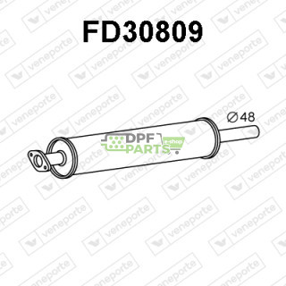 Tlumič FORD / VOLVO - 1234463 1253557 1329731