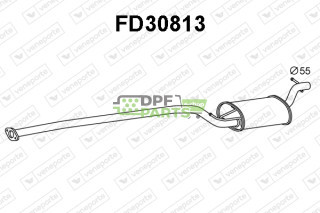 Tłumik FORD / MAZDA / VOLVO - 1303456 1349857 1364100