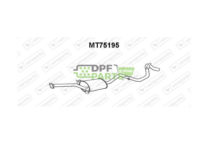 Tłumik MITSUBISHI - MB376766  