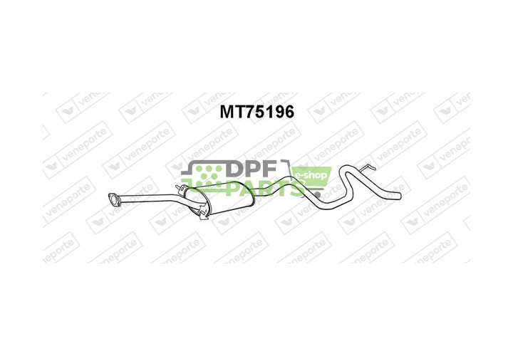 Tłumik MITSUBISHI - MB431399  