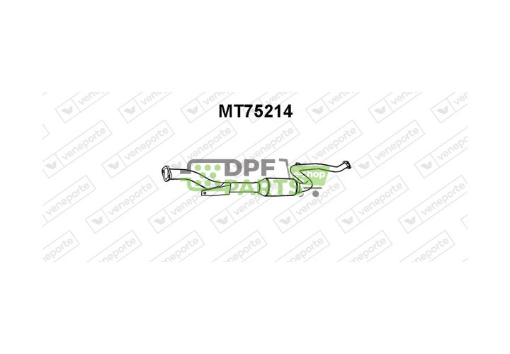 Tlumič MITSUBISHI - MB957940 MR258145 MR373947