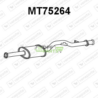 Tlumič MITSUBISHI - MR127375 MR431800 
