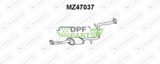 Tlumič MAZDA - 569140300 B69140300 B6E540300