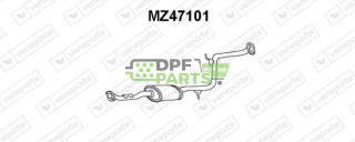 Tłumik MAZDA - B68940300 B689403009A 