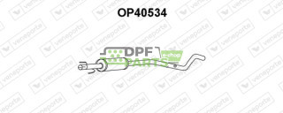 Tłumik OPEL - 13129236 5852230 5854549