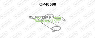 Tłumik NISSAN / OPEL / RENAULT - 2011000QAF 4408443 4411739