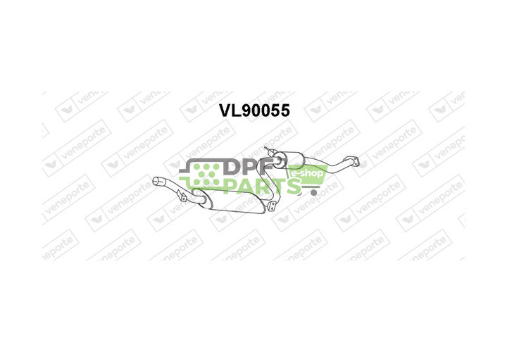 Tlumič VOLVO - 30854941 