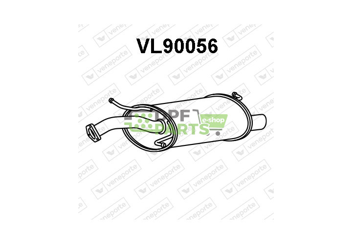 Tlumič VOLVO - 30613762 30816206 