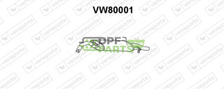 Tłumik VOLKSWAGEN - 191253609BJ 191253609BK 191253609P