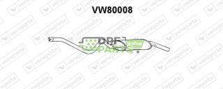 Tłumik VOLKSWAGEN - 055253609A 055253609AB 055253609AE