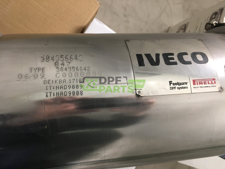 Filtr cząstek stałych DPF IVECO - 504356642