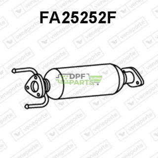 Filtry pevných částic DPF FIAT / SUZUKI - 1425079J50H02 1425079J60 1425079J60H02