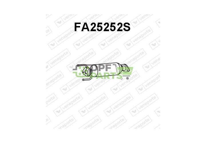 Filtry cząstek stałych DPF FIAT / SUZUKI - 1425079J50H02 1425079J60H02 1425079J60