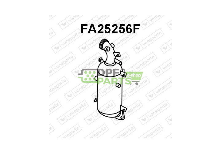 Filtry pevných částic DPF ALFA ROMEO / FIAT / JEEP / LANCIA / OPEL / VAUXHALL - 50525613 50526650 51799557