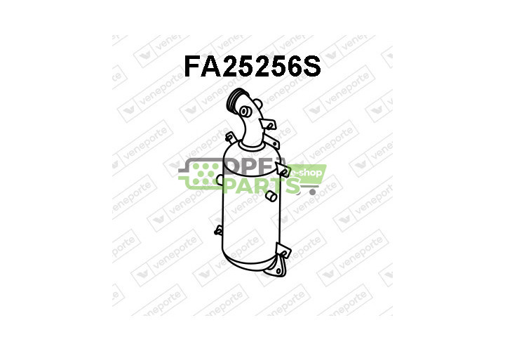 Filtry pevných částic DPF ALFA ROMEO / FIAT / JEEP / LANCIA / OPEL / VAUXHALL - 50525613 50526650 51799557