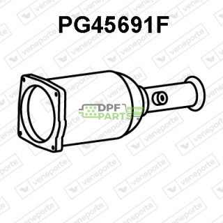 Filtry cząstek stałych DPF PEUGEOT - 1731N7 1731S6 174003
