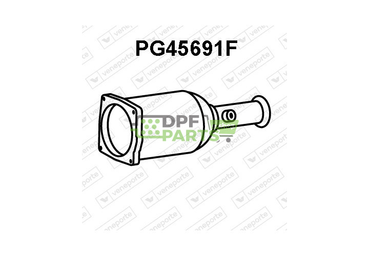 Filtry pevných částic DPF PEUGEOT - 1731N7 1731S6 174003