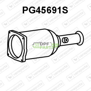 Filtry pevných částic DPF PEUGEOT - 1731N7 1731S6 174003