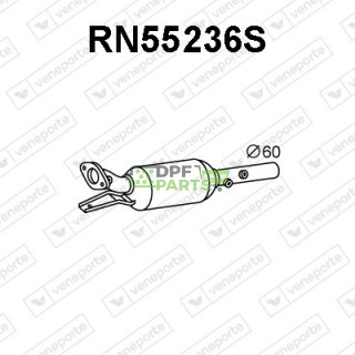 Filtry pevných částic DPF RENAULT - 8200391215 8200434542 8200446033