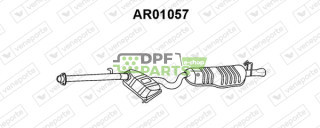 Tłumik ALFA ROMEO - 60600241 60610407 60611490