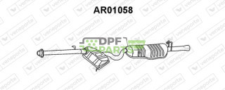 Tłumik ALFA ROMEO - 60607936 60610637 