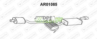 Tłumik ALFA ROMEO - 60620110 60625535 