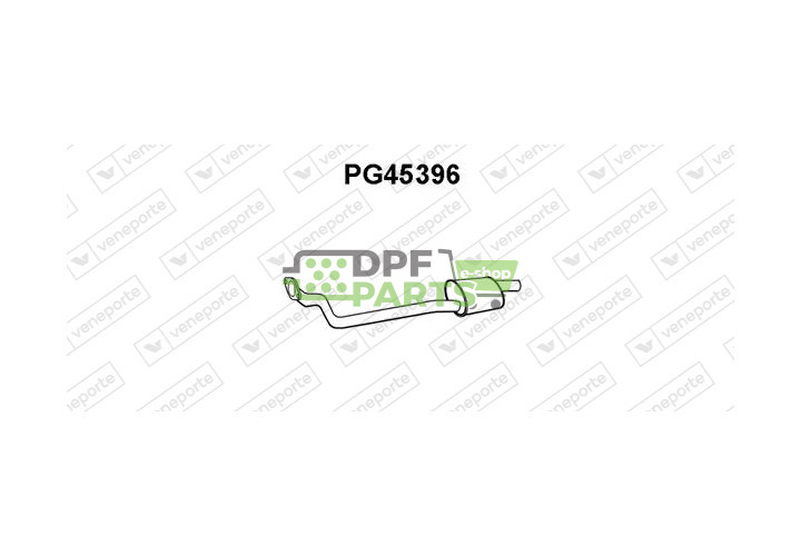 Tłumik CITROËN / FIAT / PEUGEOT - 1705NS 71765127 9456199680