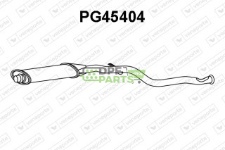 Tłumik CITROËN / PEUGEOT - 171766 171770 