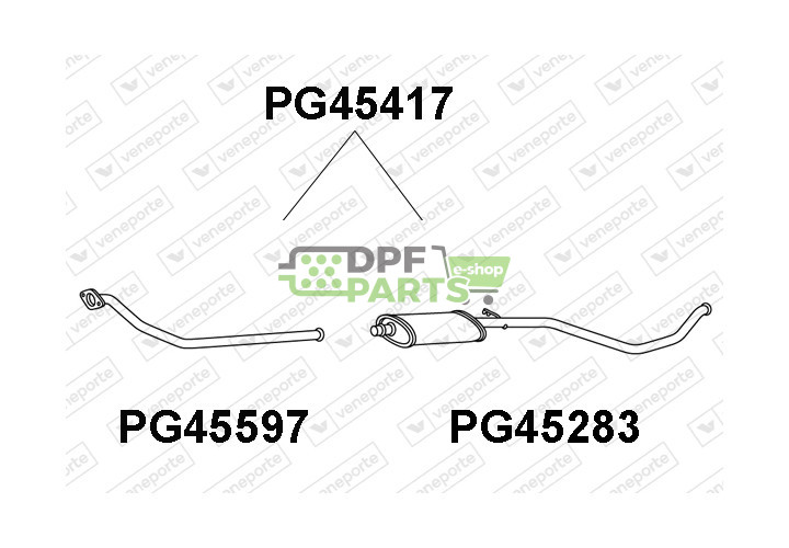 Tłumik PEUGEOT - 170581  
