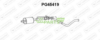 Tłumik CITROËN / PEUGEOT - 1717P6  