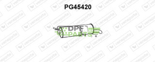 Tłumik CITROËN / PEUGEOT - 1607350780 1726KK 1726SL