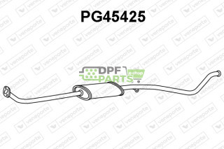 Tłumik PEUGEOT - 1717N5  