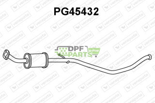 Tłumik PEUGEOT - 1717EA 1717Q3 1717Z2