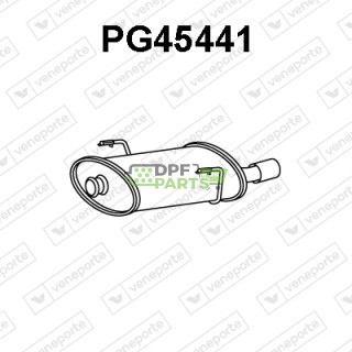 Tłumik PEUGEOT - 1726EH 1726KT 1726VL