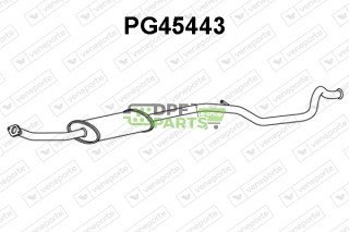 Tłumik PEUGEOT - 1717CA 1717CC 1717S6