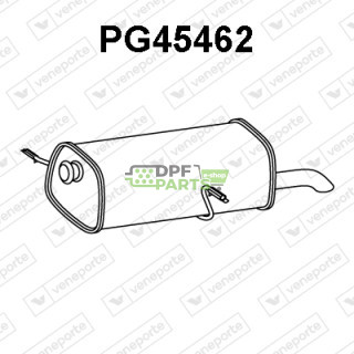 Tłumik PEUGEOT - 1726KW 1726LL 1726LN