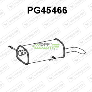 Tłumik PEUGEOT - 1726LJ 1726LK 1726YL