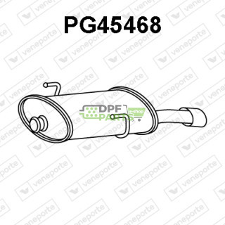 Tłumik PEUGEOT - 1726CC 1726VS 9809881880