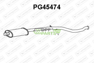 Tłumik PEUGEOT - 1717AY 1717AZ 1717H8