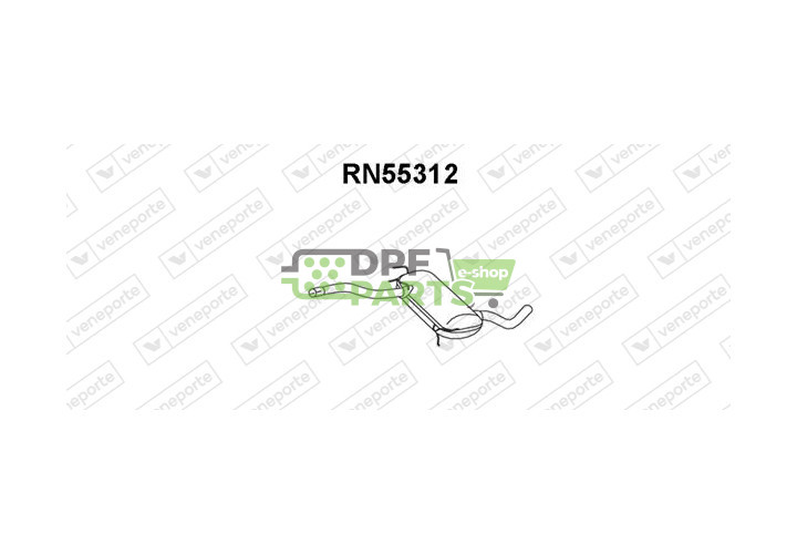 Tlumič RENAULT - 7700826094 7700829532 7700847155