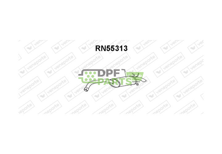 Tłumik RENAULT - 7700821145  