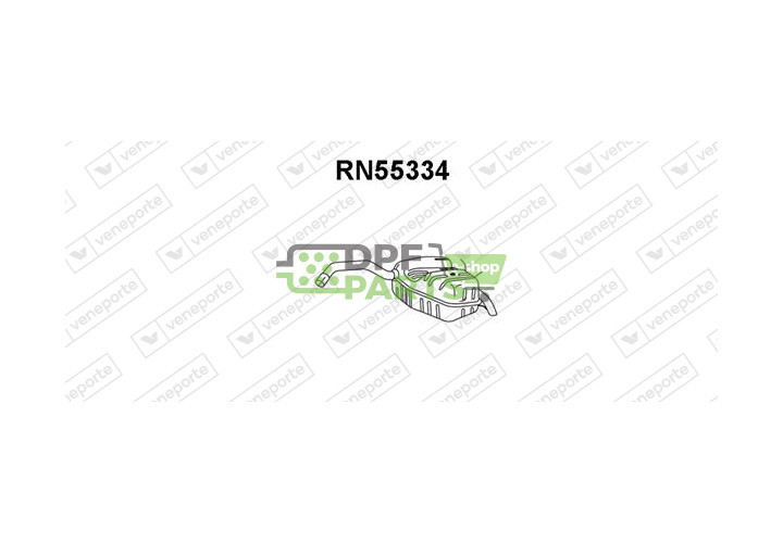 Tlumič RENAULT - 7700821148 7700829533 